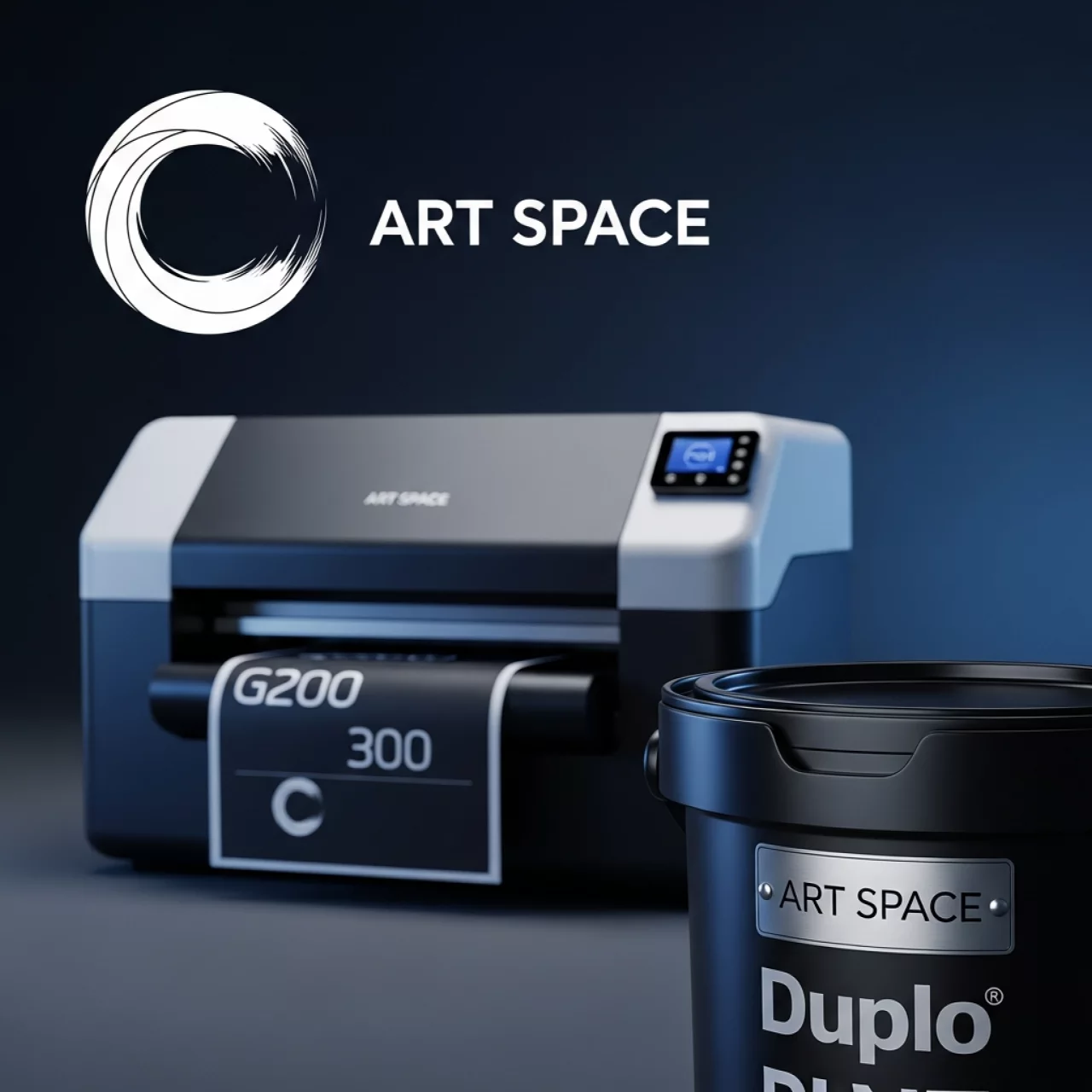 Аренда Краска черная Duplo для G200 300 в Stella di Mosca — ART SPACE