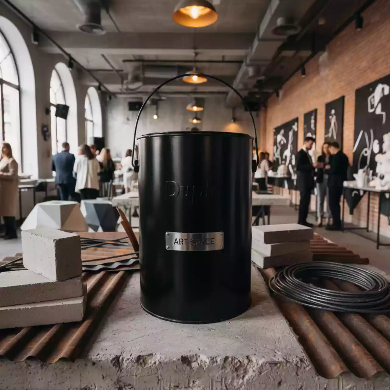 Аренда Краска черная Duplo DP 43 600 мл в ресторане «Баран-Рапан» — ART SPACE