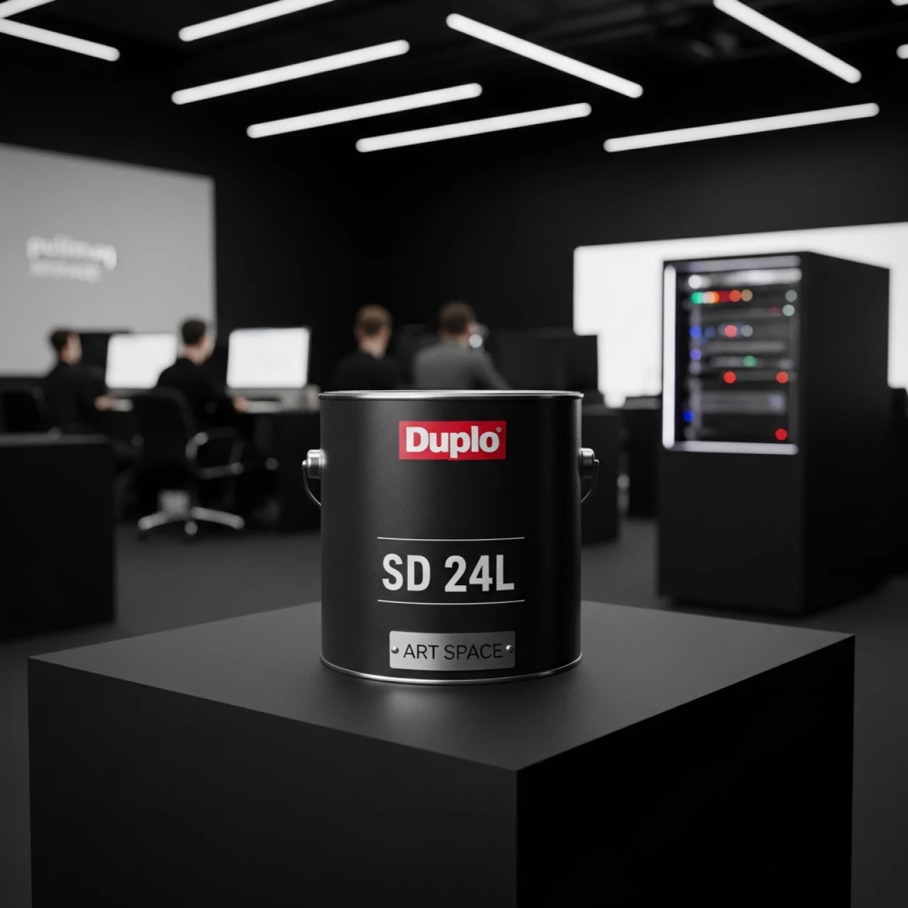 Аренда Краска черная Duplo SD 24L 1000 мл DUP90113 в Pullman Sochi Centre — ART SPACE