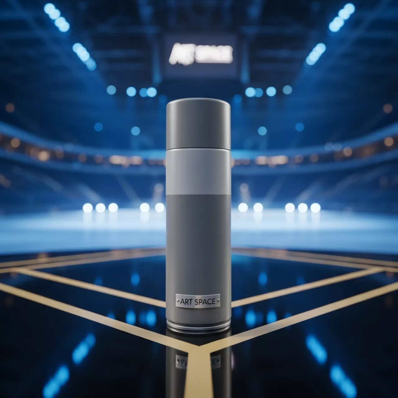 Аренда Краска серая DUPLO DA17 600 мл A100 в ледовой арене «Шайба» — ART SPACE