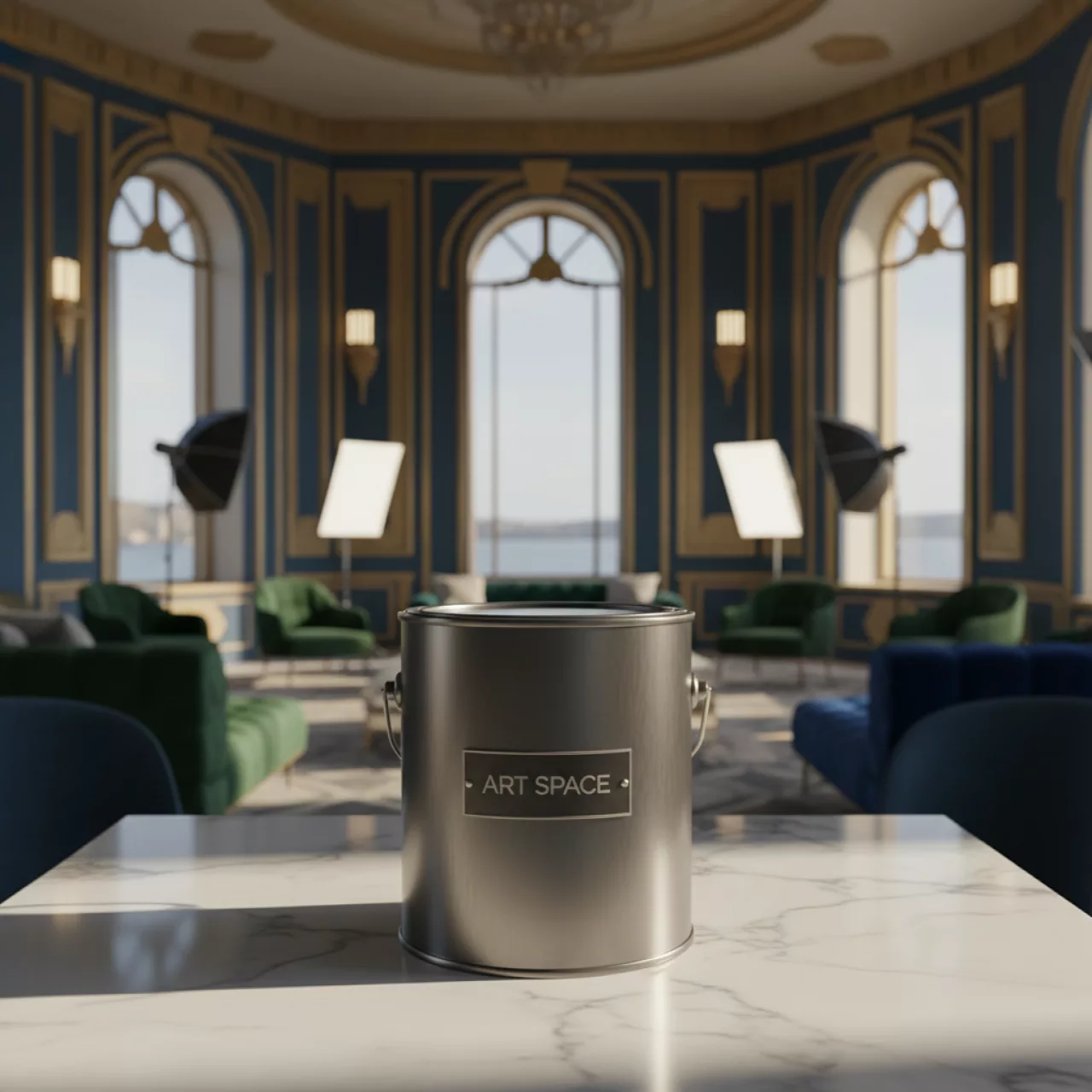 Аренда Краска серая Duplo DU 27L 1000 мл в зале «Чайка» (Морпорт) — ART SPACE