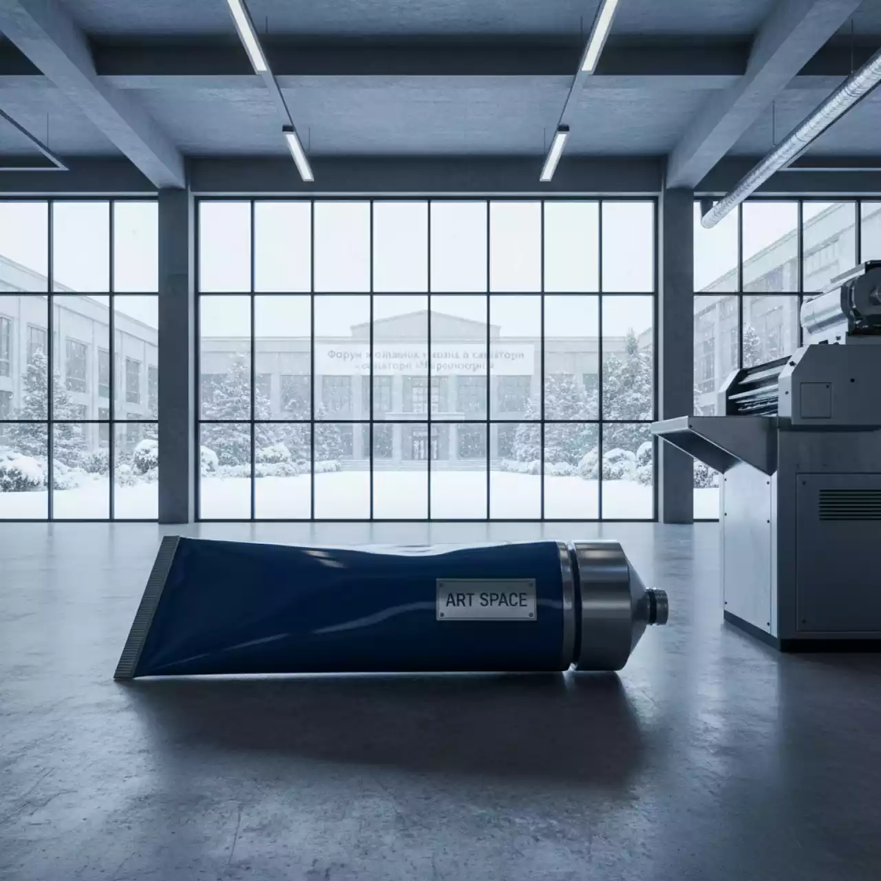 Аренда Краска синяя Duplo 600 мл для DP 21 210 в санатории «Черноморье» — ART SPACE