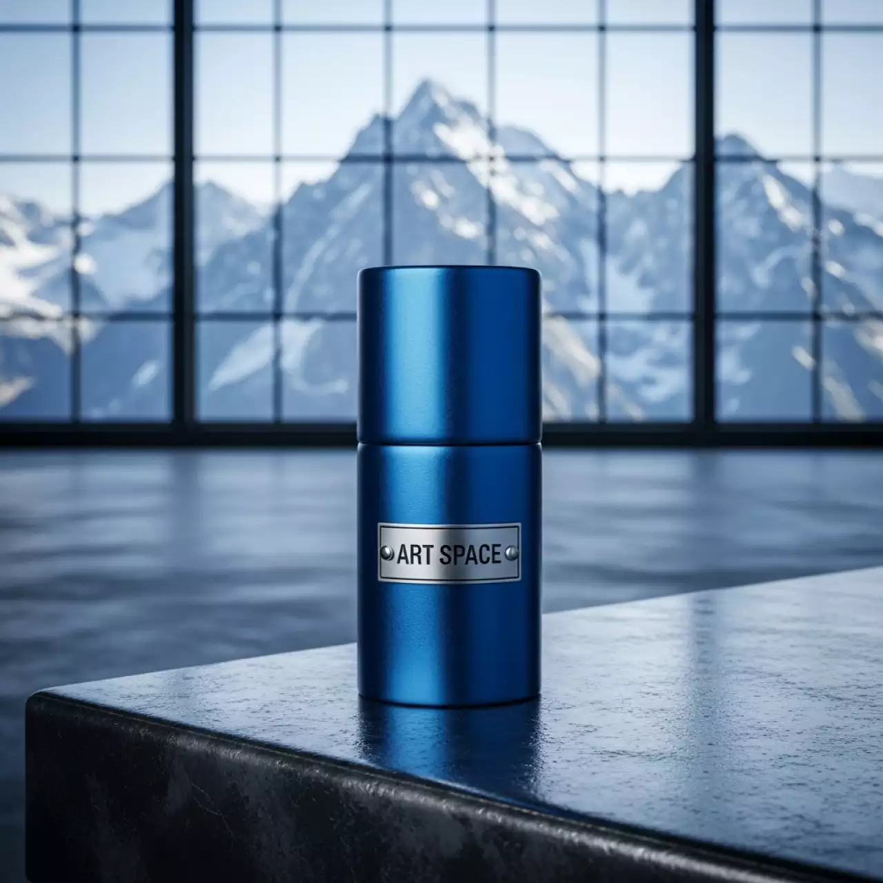 Аренда Краска синяя Ricoh VT 600 Type 1 600 мл на площадке Rosa Peak (2320м) — ART SPACE