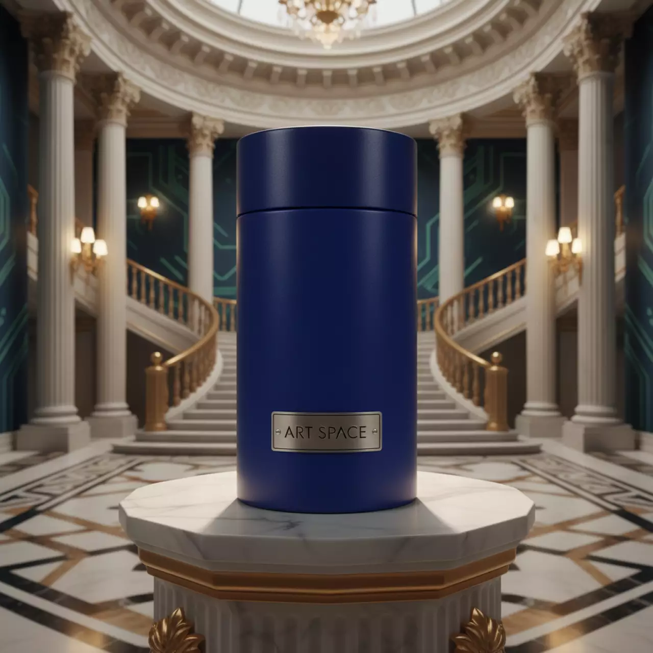 Аренда Краска синяя RP FR 1000 мл OAT в Green Flow Hotel — ART SPACE