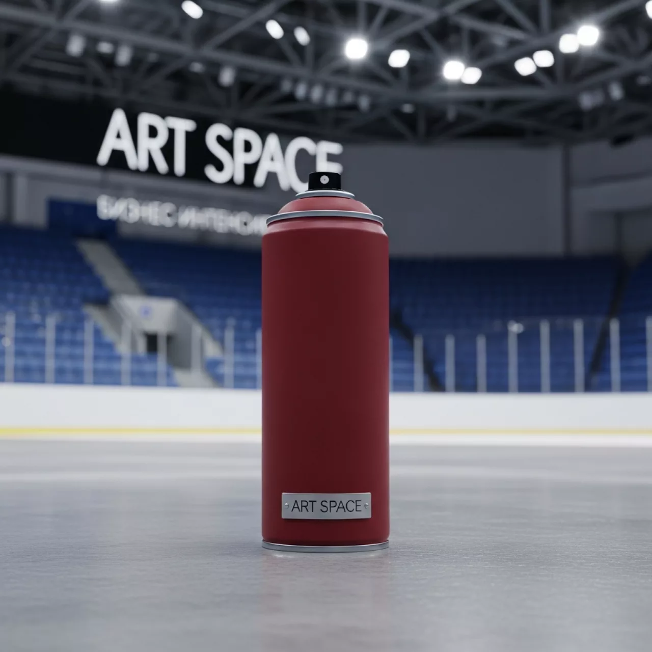 Аренда Краска темно красная DUPLO DA1S03 600 мл в ледовом дворце «Роза Хутор» — ART SPACE