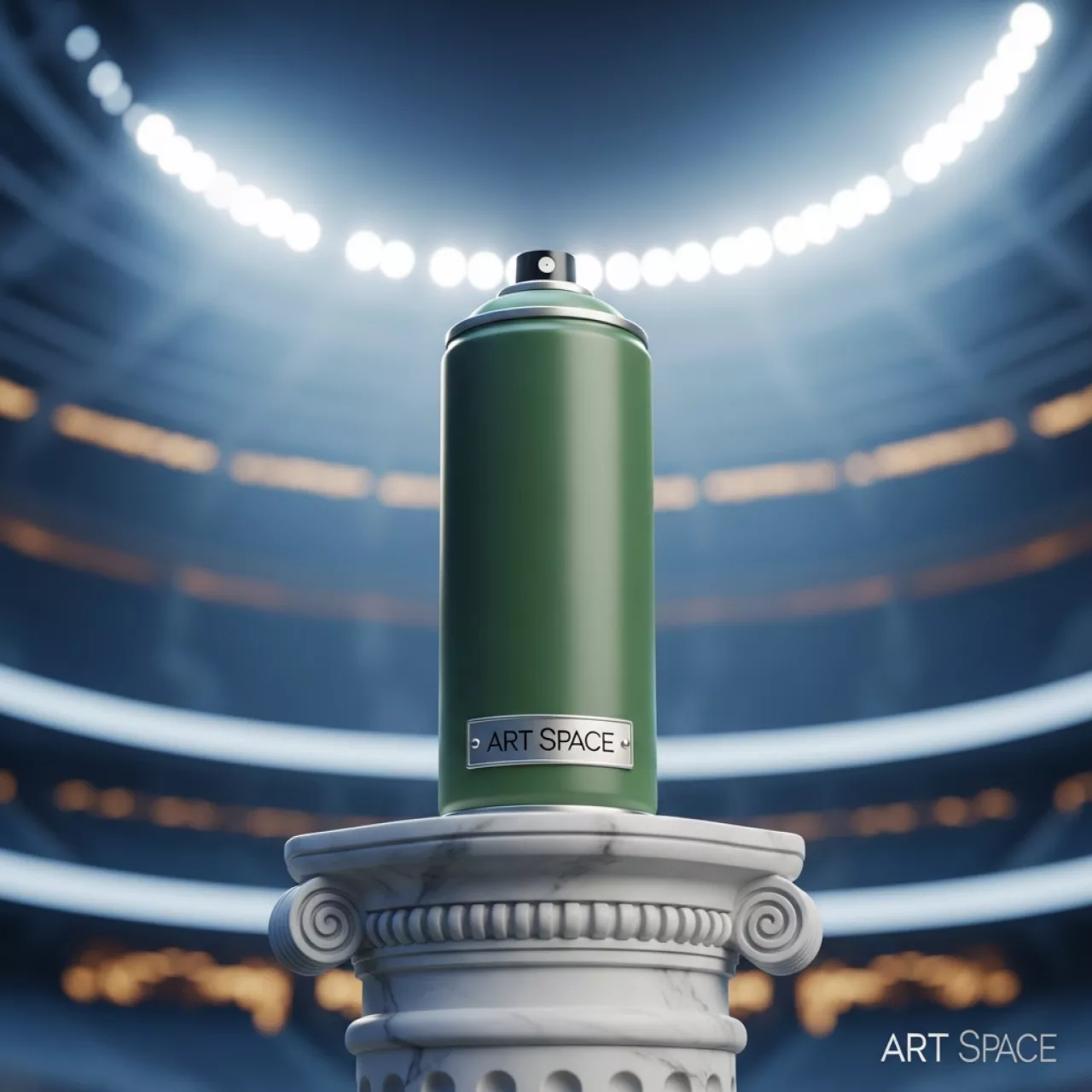 Аренда Краска зеленая DUPLO DA15 600 мл A100 в Omega Sirius — ART SPACE