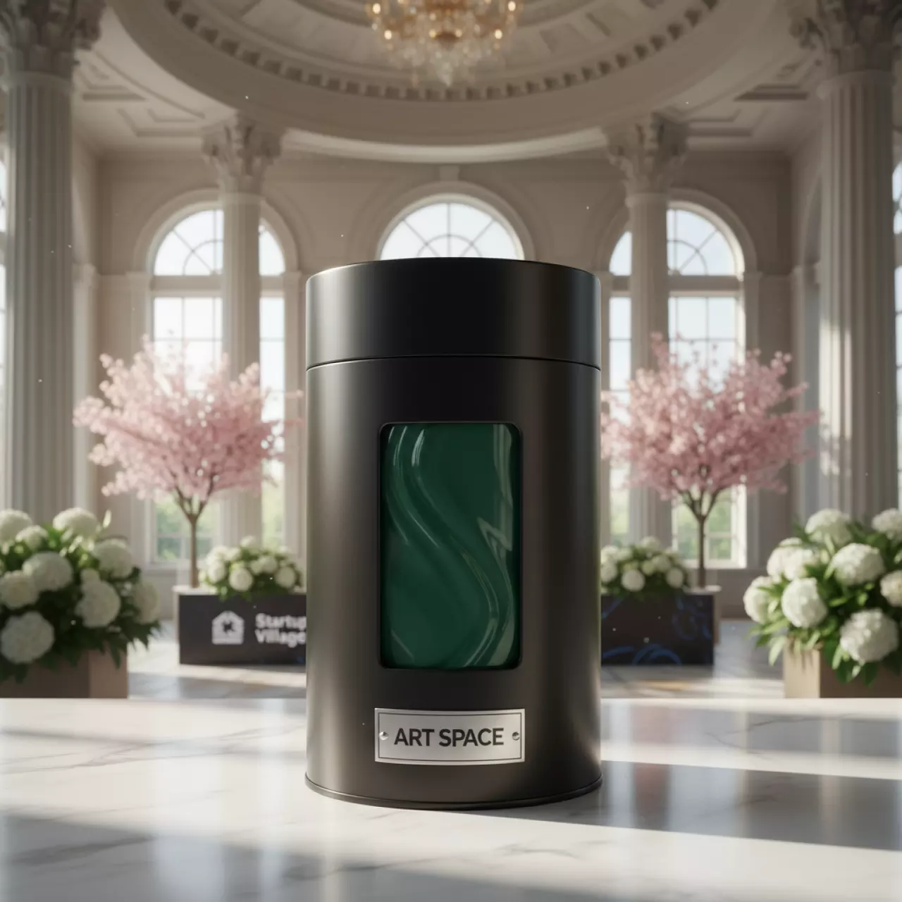 Аренда Краска зеленая Duplo DU 25L 1000 мл в банкетном зале «Дельфин» — ART SPACE