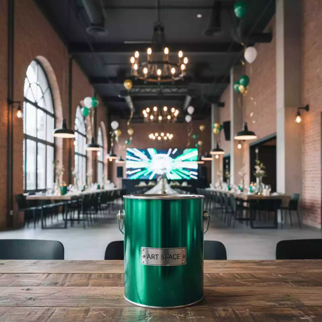 Аренда Краска зеленая Duplo DU 25L 1 л в Radisson Blu Resort & Congress Centre — ART SPACE