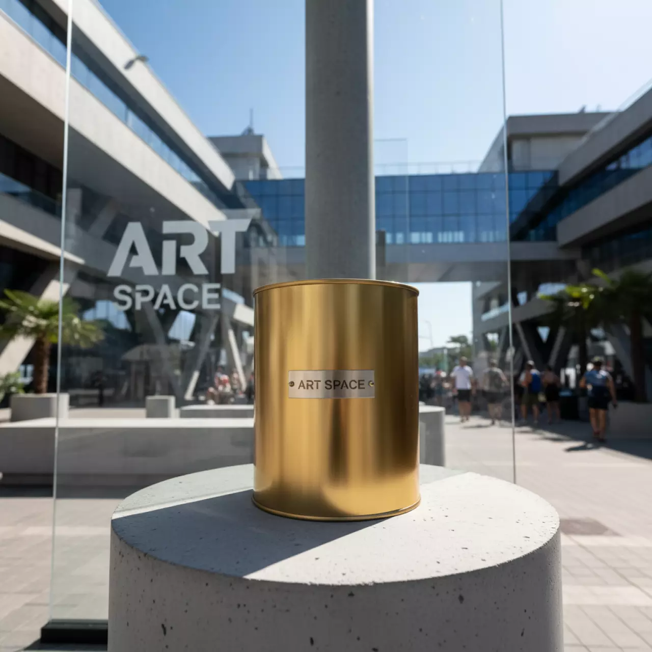 Аренда Краска золотая Duplo 1000 мл DUP90155 в Radisson Blu Resort & Congress Centre — ART SPACE