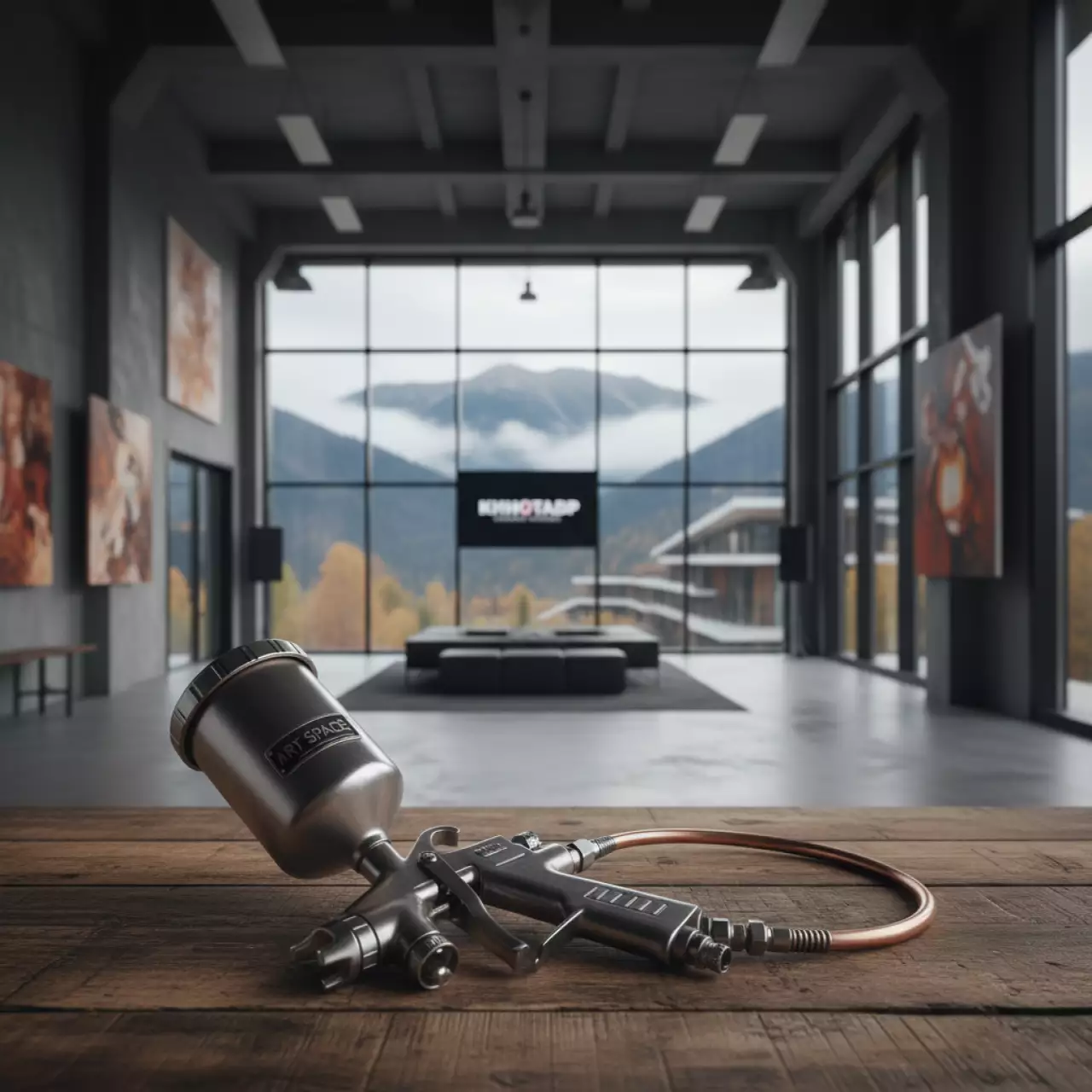 Аренда Краскопульты и краскораспылители пневматические в Гранд Отель Поляна — ART SPACE