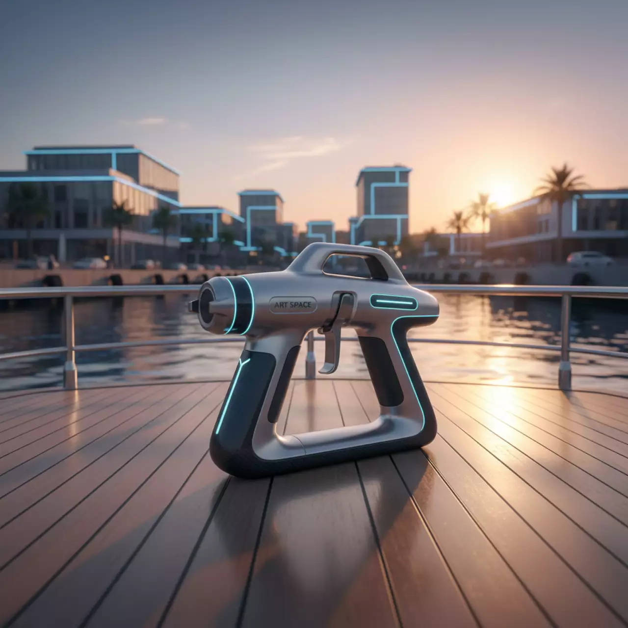 Аренда Краскопульты Wagner на VIP-яхте (Имеретинский порт) — ART SPACE