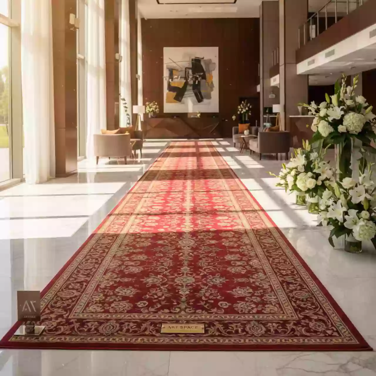 Аренда Красная дорожка Кремлёвская 5 м в Panorama by Mercure — ART SPACE