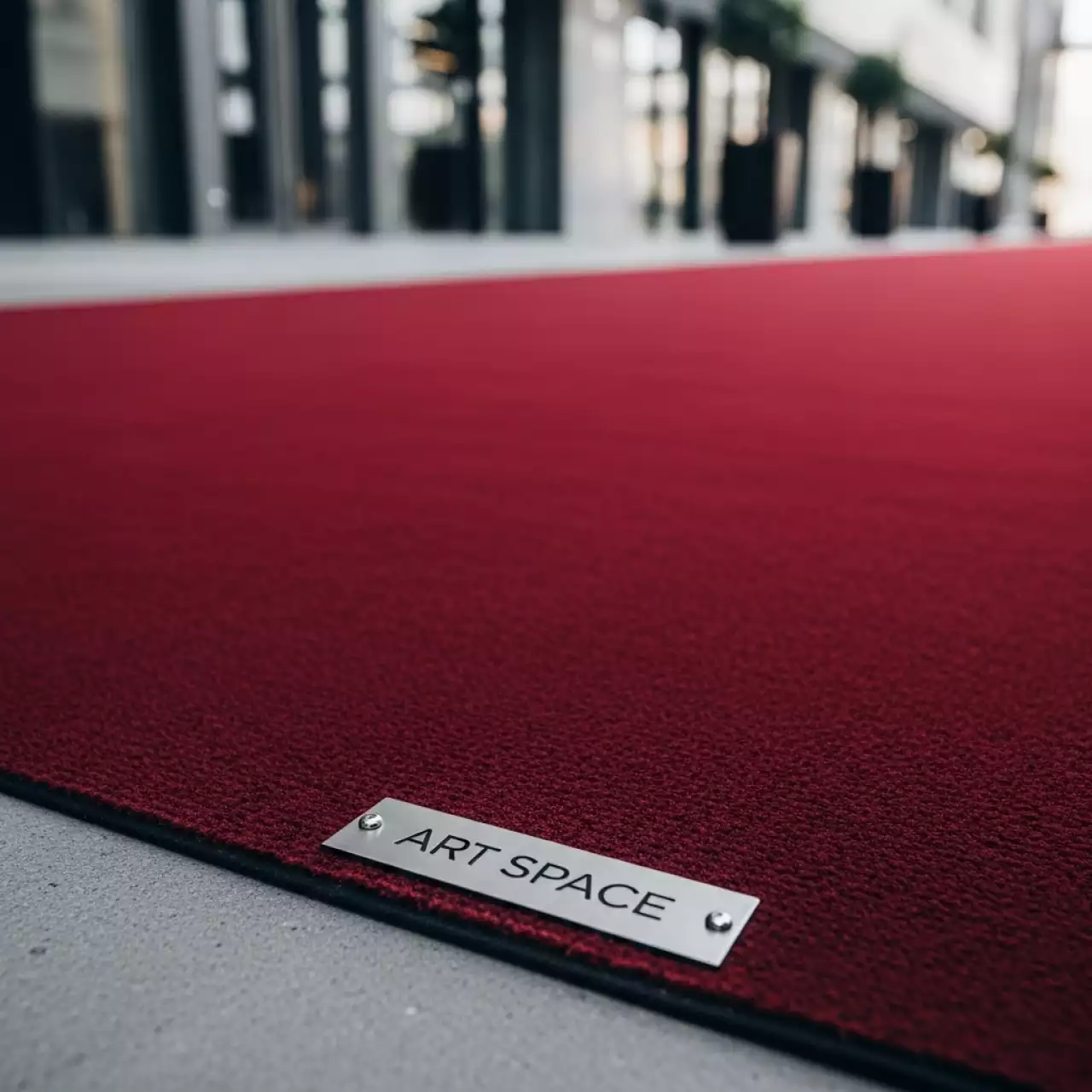 Аренда Красная ковровая дорожка темно красная 1х10 м в Gamma Sirius — ART SPACE