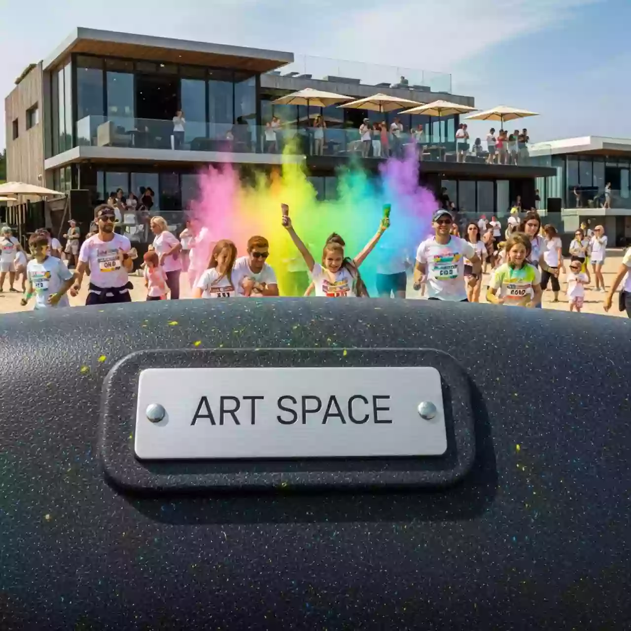 Аренда Красочный забег в Лужниках на пляжных клубах Хосты — ART SPACE