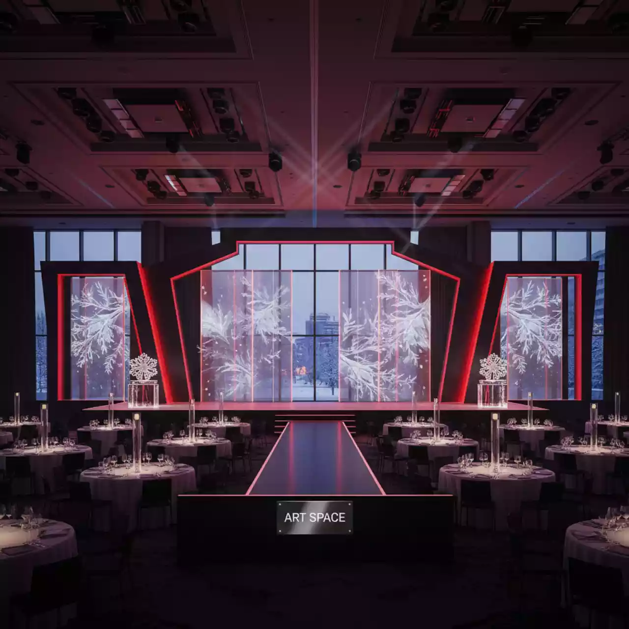 Аренда Креативное награждение сотрудников Альфа Банка в Radisson Collection Paradise — ART SPACE