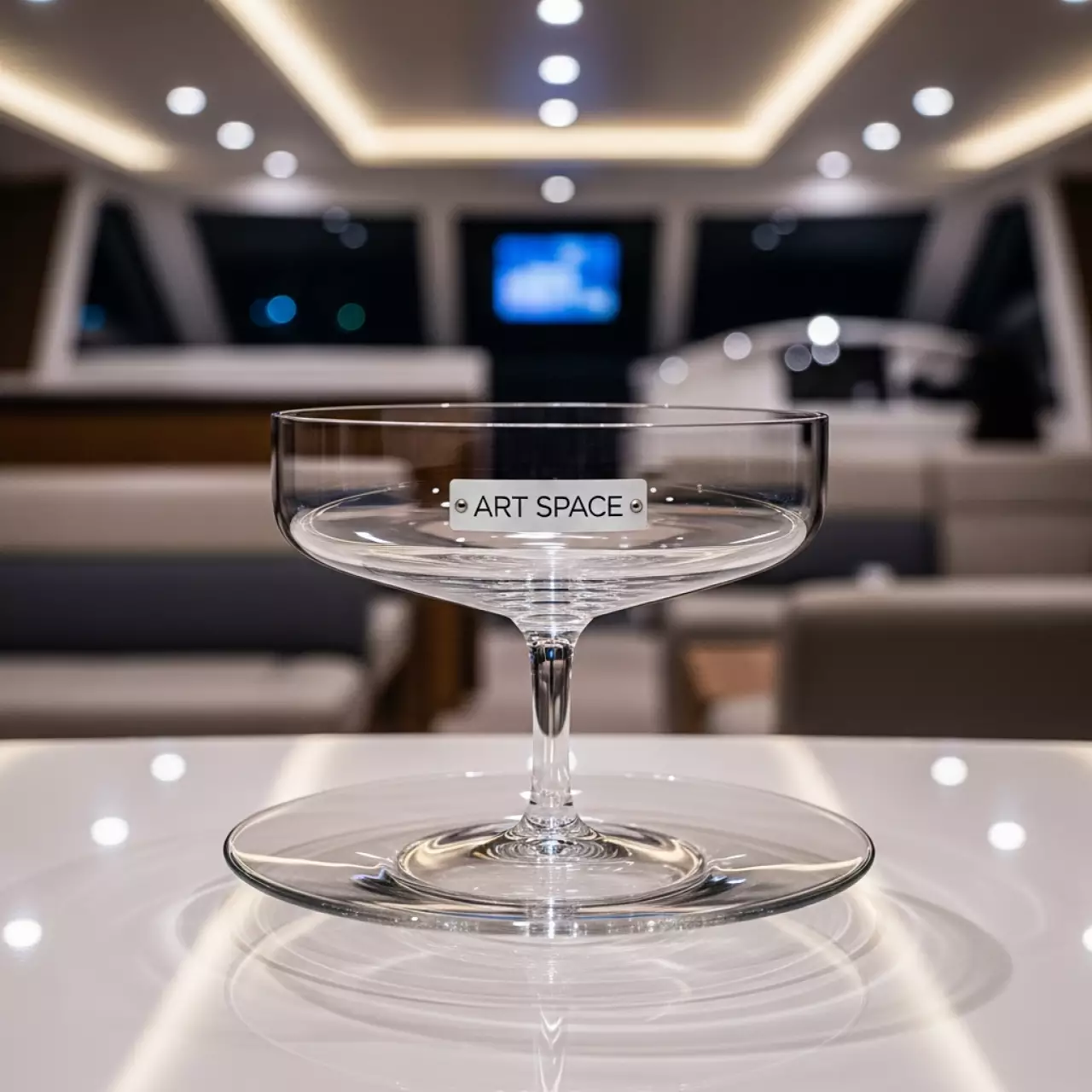 Аренда Креманка с блюдцем Капелло VIP V 240 мл D 120 50 мм H 132 мм на VIP-яхте (Имеретинский порт) — ART SPACE