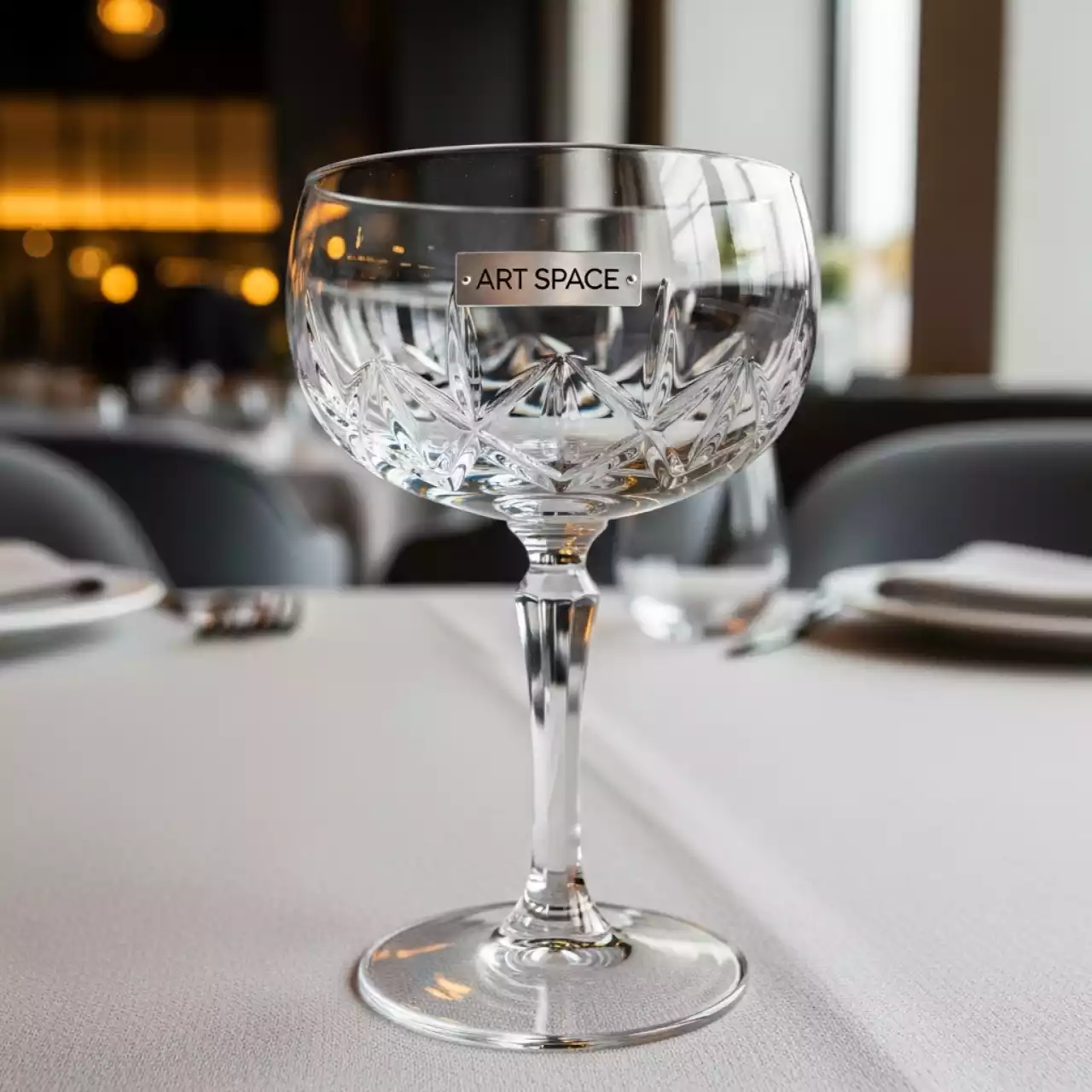 Аренда Креманка стеклянная Версатиль в ресторане «Высота 5642» — ART SPACE
