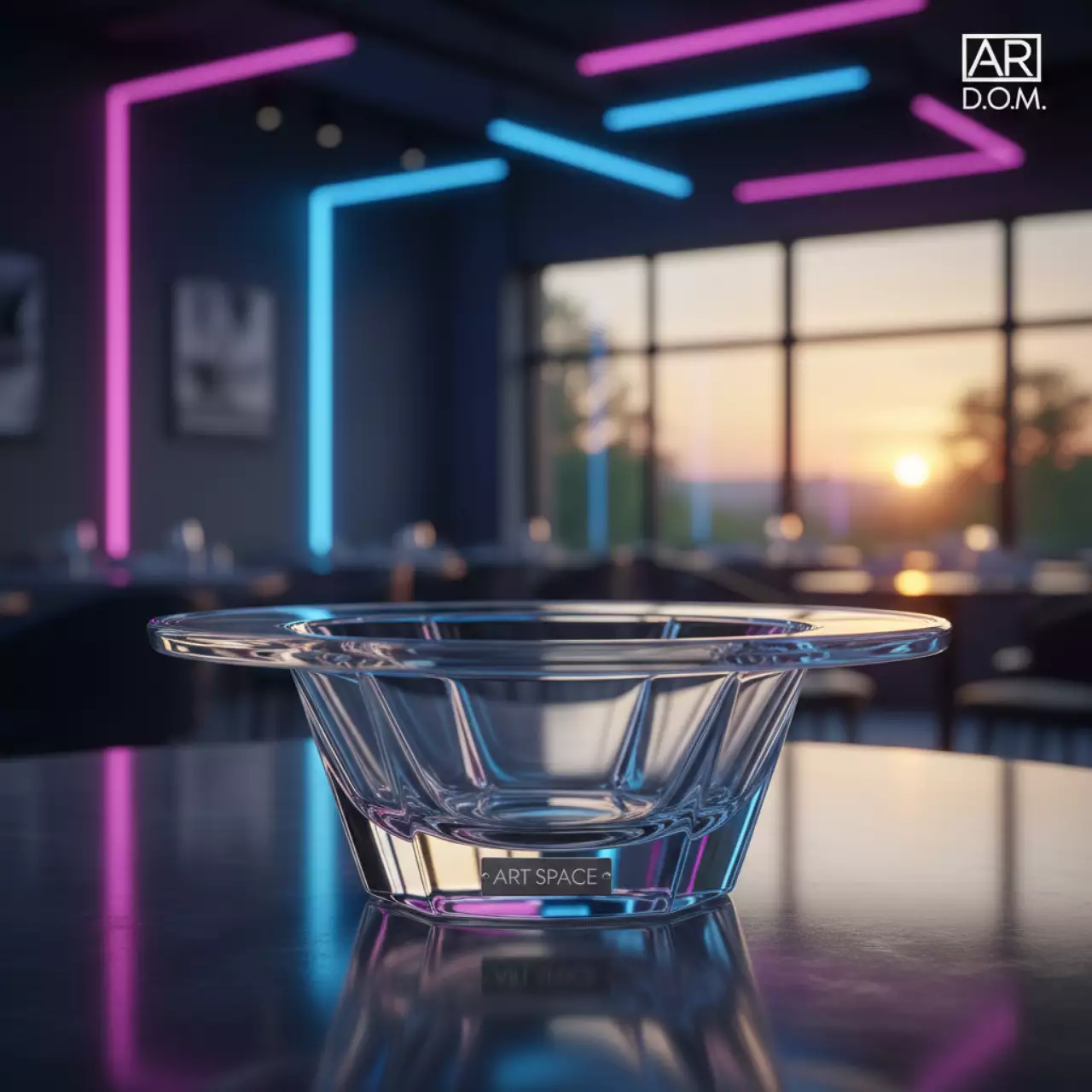 Аренда Креманка Версатиль стекло прозрачная в ресторане «D.O.M» — ART SPACE