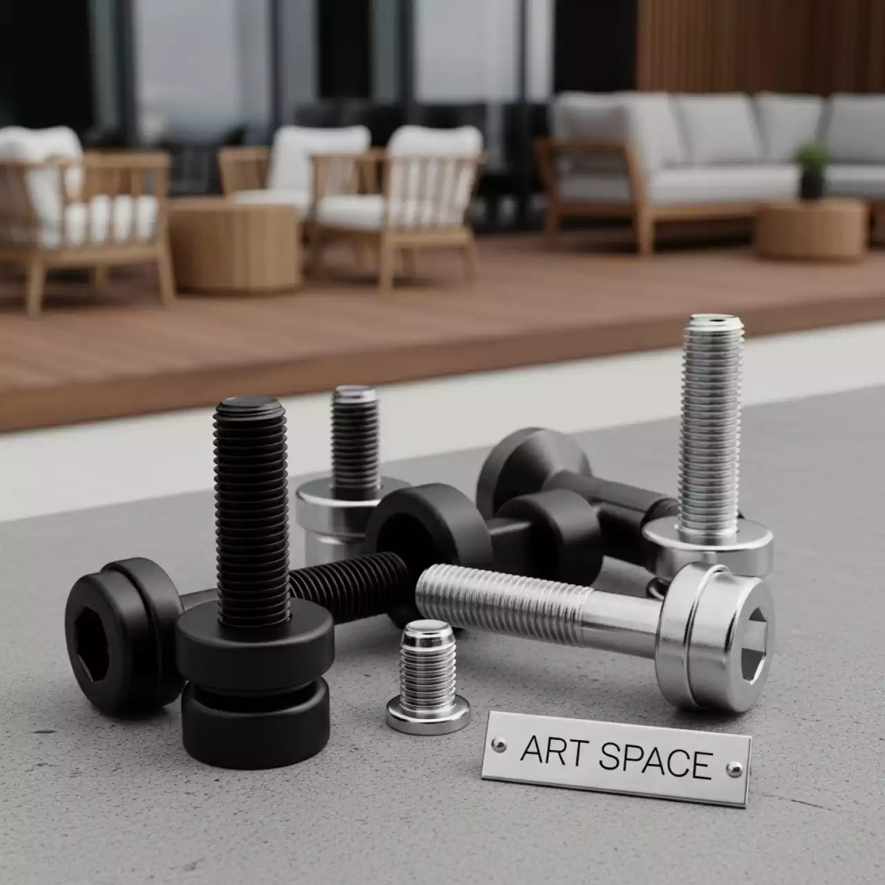 Аренда Крепеж мебельный в пляжном комплексе VinoGrad — ART SPACE