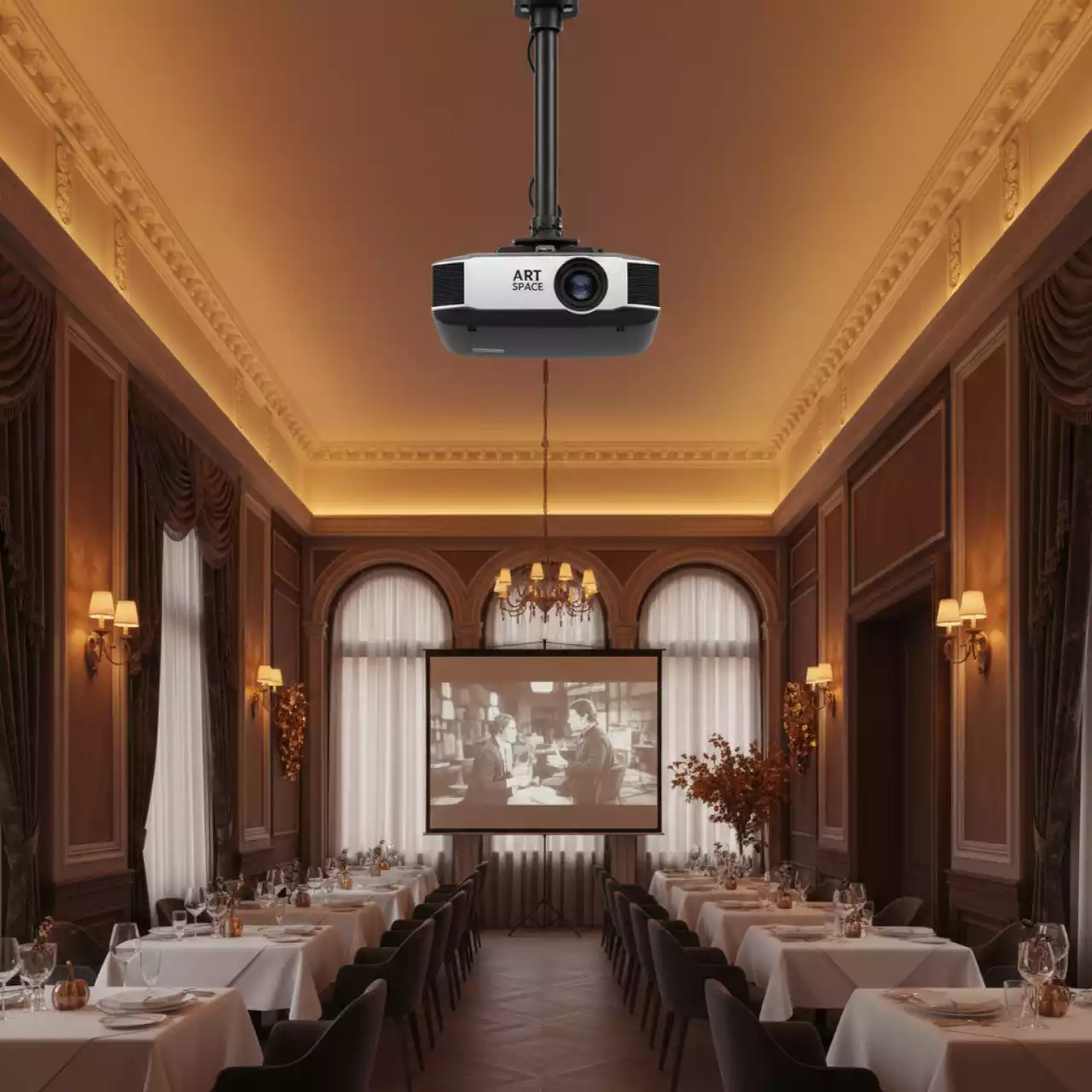 Аренда Крепление CS PRS 2 для проектора 430 650 мм потолочное в ресторане «Магеллан» — ART SPACE