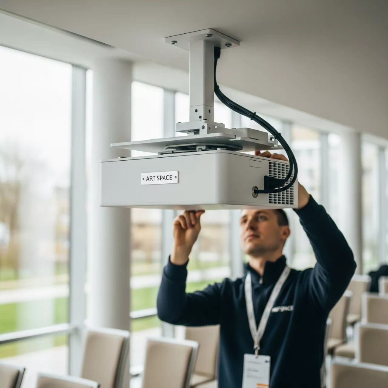 Аренда Крепление для проектора Reflecta Tapa потолочное 430 650 мм в Pullman Sochi Centre — ART SPACE