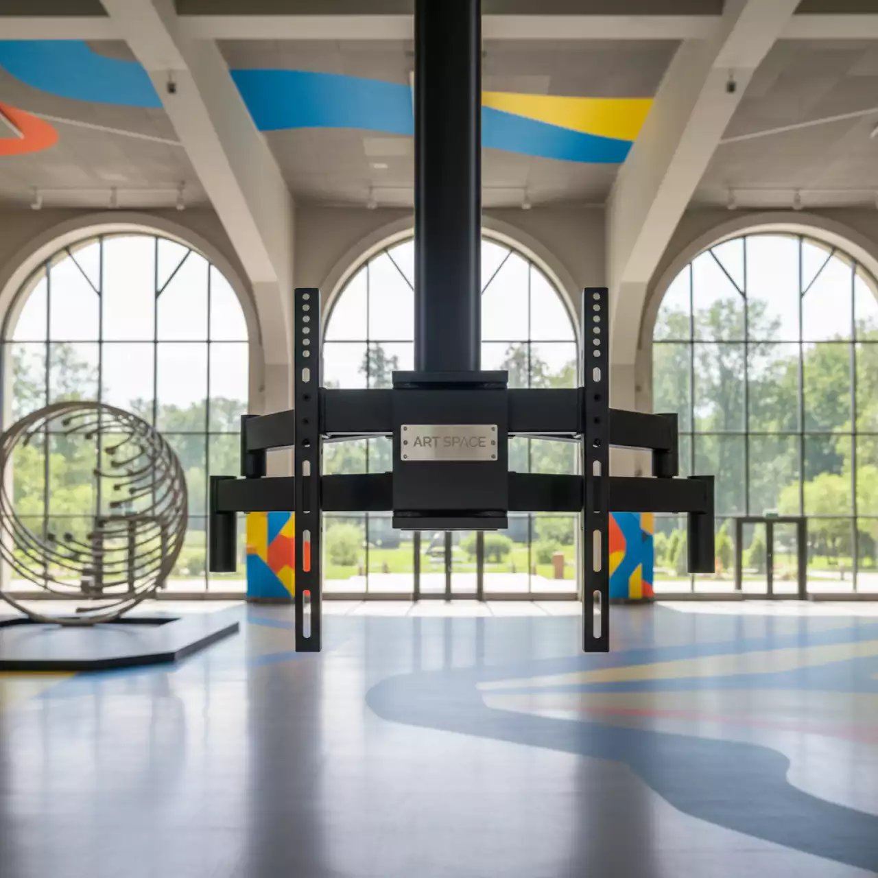 Аренда Крепление потолочное для двух панелей и телевизоров 13 46" C37D36A в санатории «Металлург» — ART SPACE