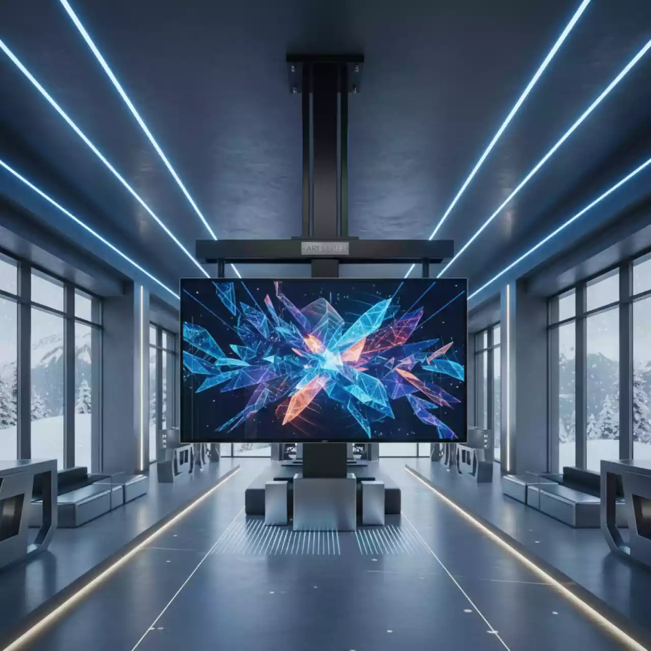 Аренда Крепление потолочное для панелей и телевизоров 26 55 Wize C5524A в Гранд Отель Сочи — ART SPACE