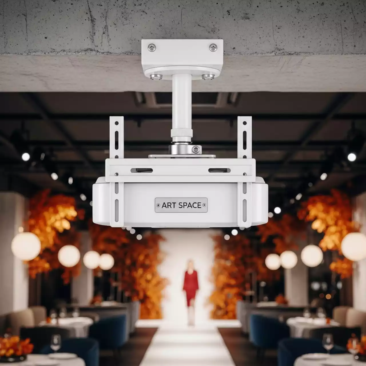 Аренда Крепление потолочное универсальное Wize Pro PR2 UNV W в ресторане «Магеллан» — ART SPACE