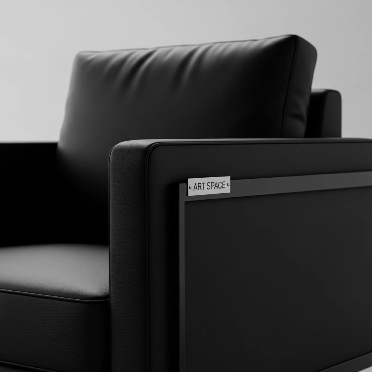 Аренда Кресла Bulla экокожа Lux черное на Имеретинской набережной — ART SPACE