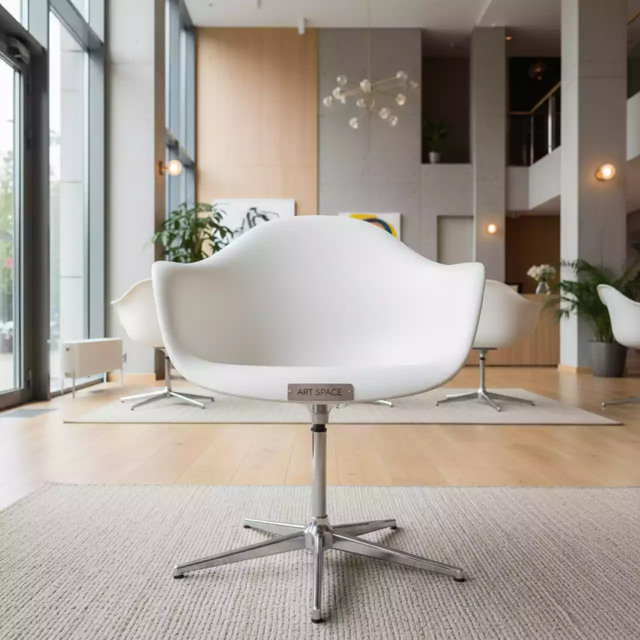 Аренда Кресла Erwin White в Boutique Hotel PORTUM 1905 — ART SPACE