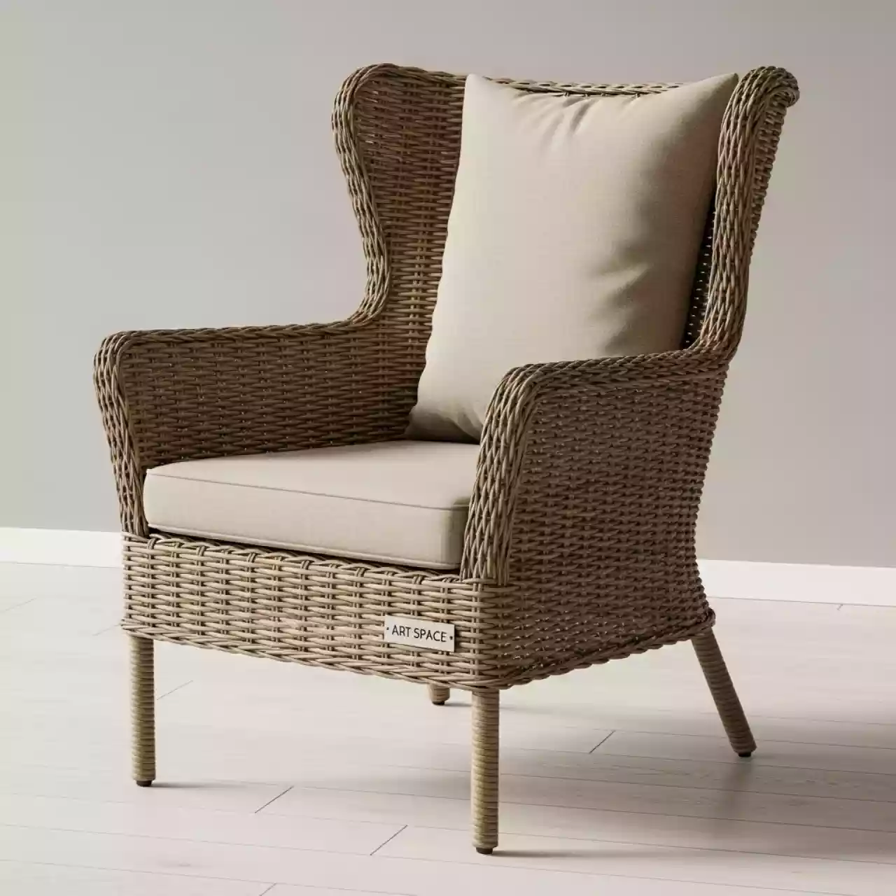 Аренда Кресла из искусственного ротанга в ресторане «Плакучая Ива» — ART SPACE