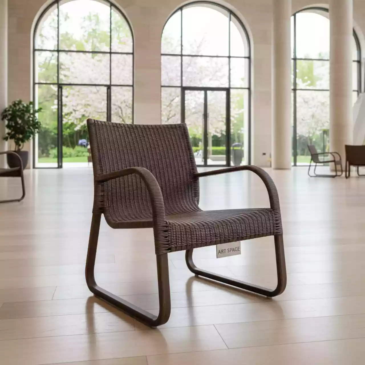 Аренда Кресла кантри из коричневого ротанга в Radisson Blu Resort & Congress Centre — ART SPACE