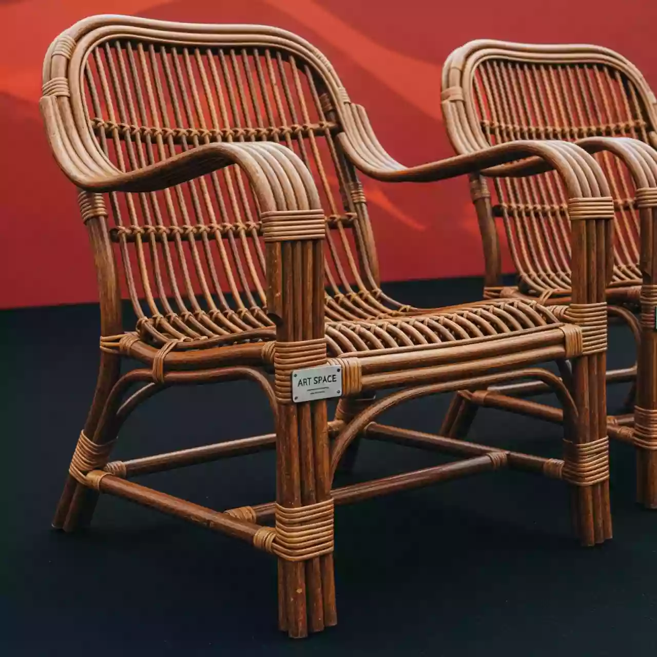 Аренда Кресла кантри коричневый ротанг на теплоходе «Дагомыс» — ART SPACE