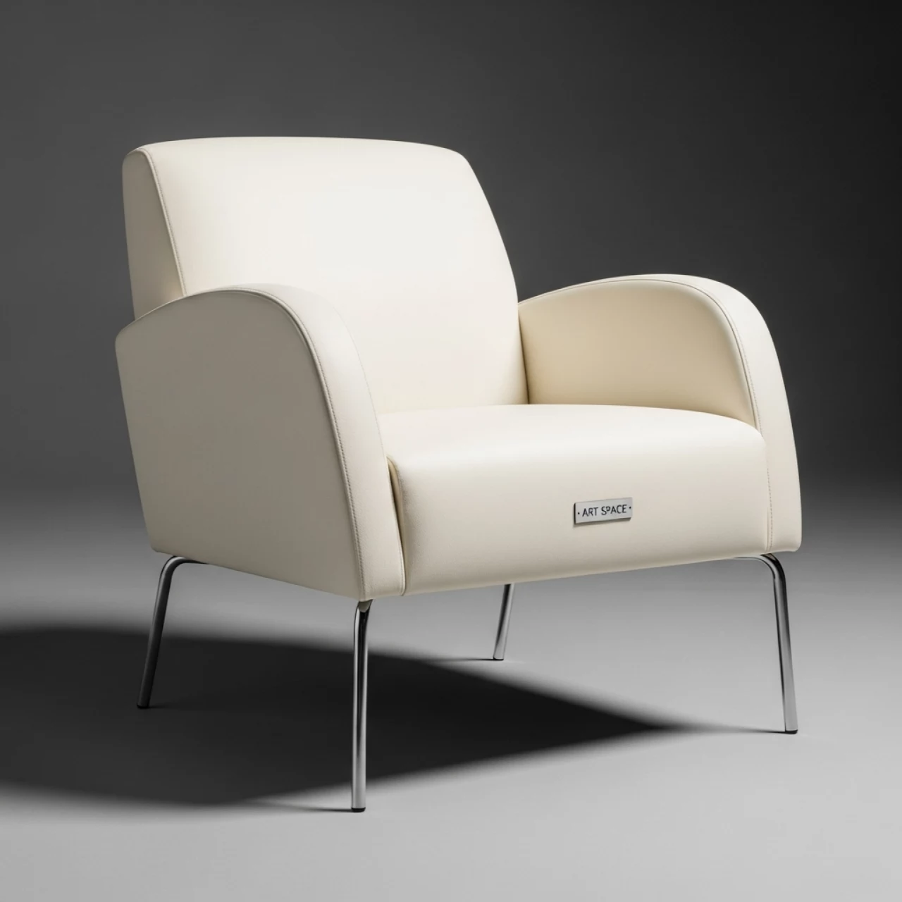 Аренда Кресла Комфорт экокожа слоновая кость 04 097WT в лофте «Студия 21» — ART SPACE