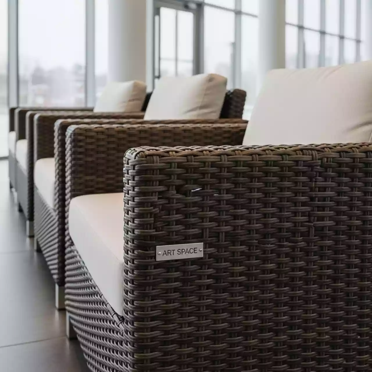 Аренда Кресла Корфу Дуо Corfu Duo капучино комплект в Gamma Sirius — ART SPACE