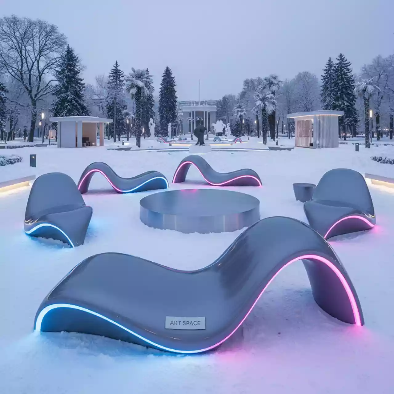 Аренда Кресла лаунж в парке «Ривьера» — ART SPACE