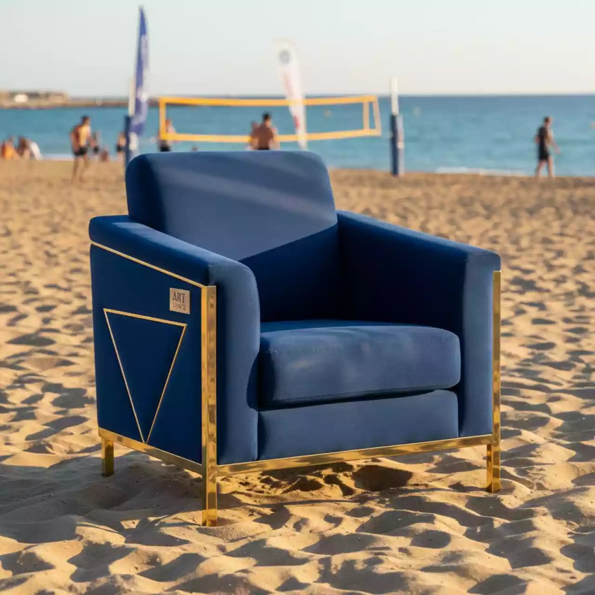 Аренда Кресла мягкое Lagoa на пляже «Ривьера» — ART SPACE