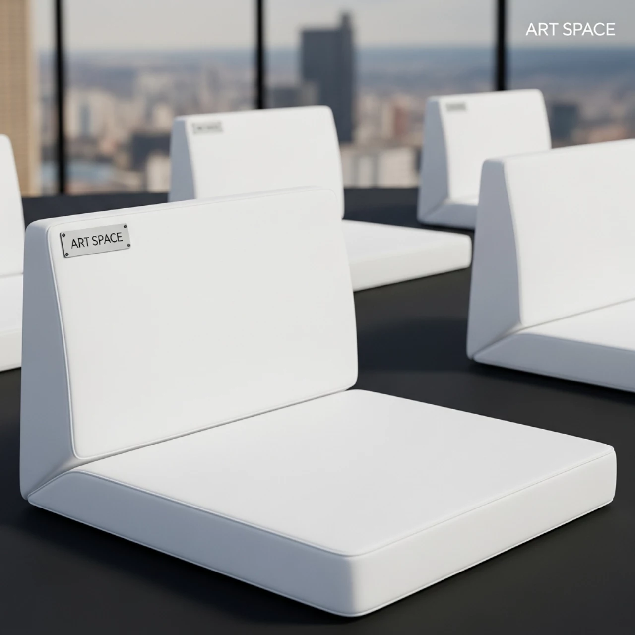 Аренда Кресла пластикового белого Tatami на Медальной площади — ART SPACE
