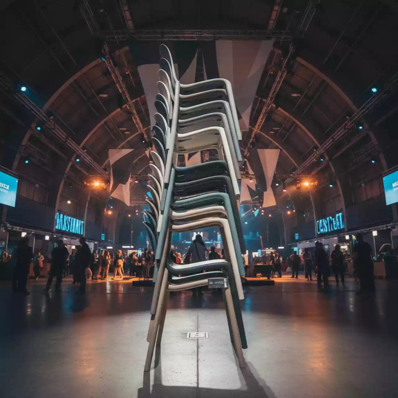 Аренда Кресла пластикового Moema BL в VK Stadium Sirius — ART SPACE