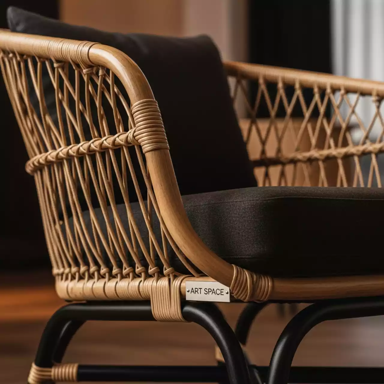 Аренда Кресла плетеного мягкого Eclat Nightfall в Зале органной и камерной музыки — ART SPACE