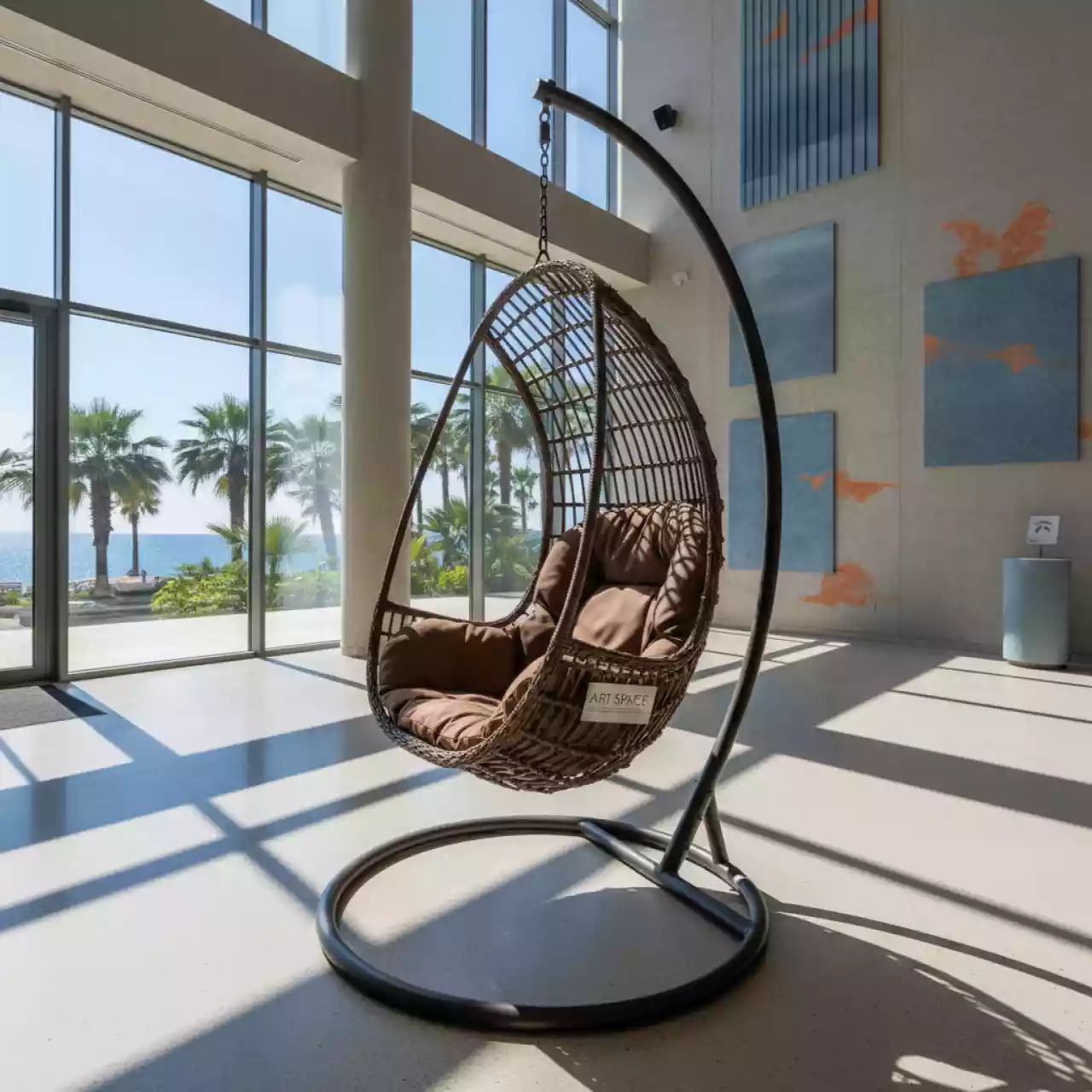 Аренда Кресла подвесного AFM 250B L Brown в санатории «Сочи» — ART SPACE