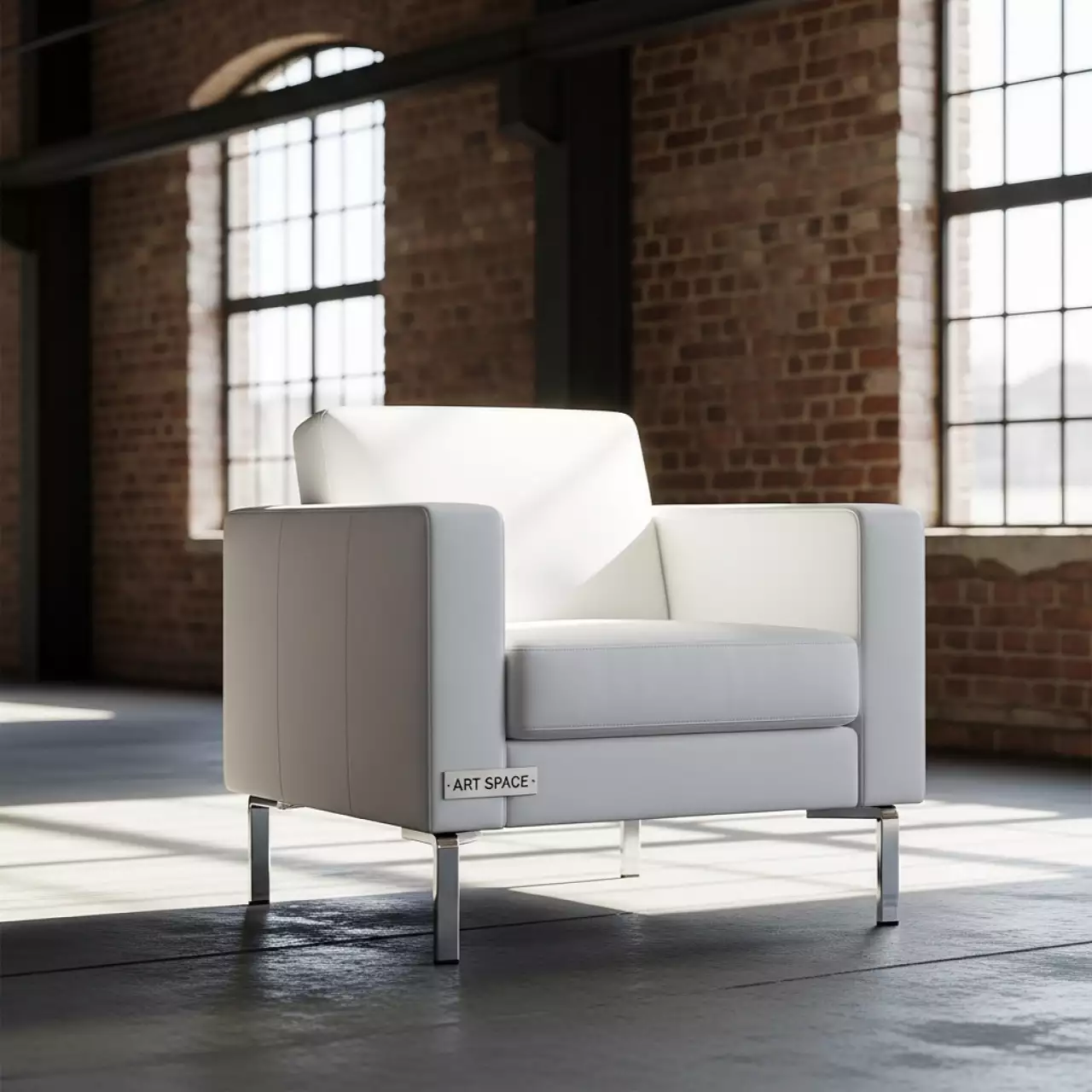 Аренда Кресла премьер белая экокожа в Courtyard by Marriott Sochi — ART SPACE