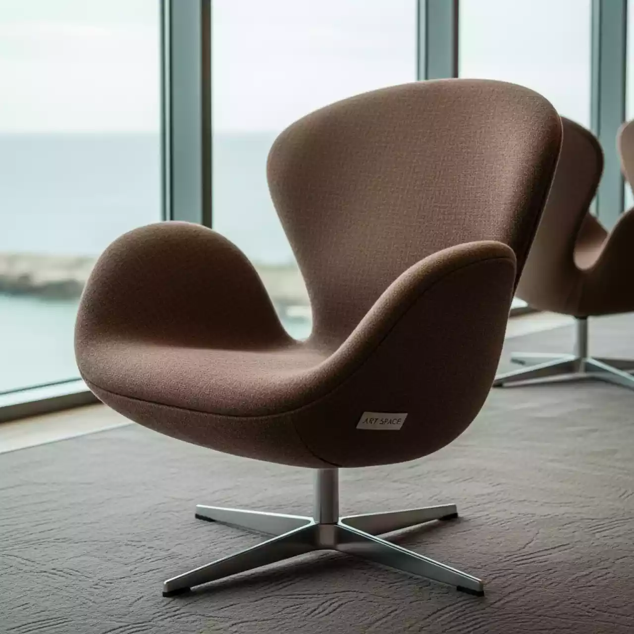 Аренда Кресла Swan коричневый цвет в отеле Hyatt Regency Sochi — ART SPACE