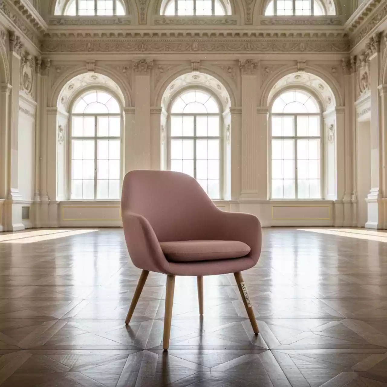 Аренда Кресло Alice розовое в усадьбе Голицына — ART SPACE