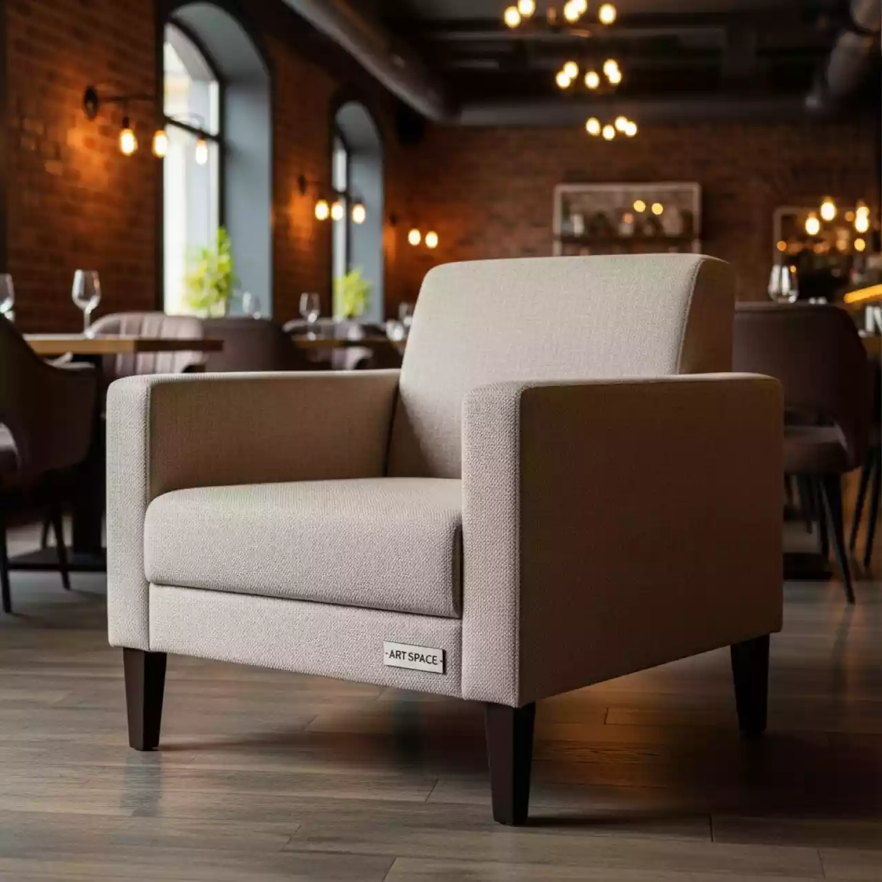 Аренда Кресло Alpine Beige в ресторане «Магадан» — ART SPACE
