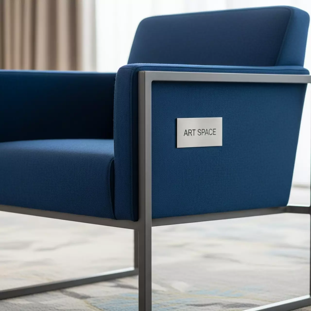 Аренда Кресло Andrian Blue & Graphite в Swissôtel Resort Sochi Kamelia — ART SPACE