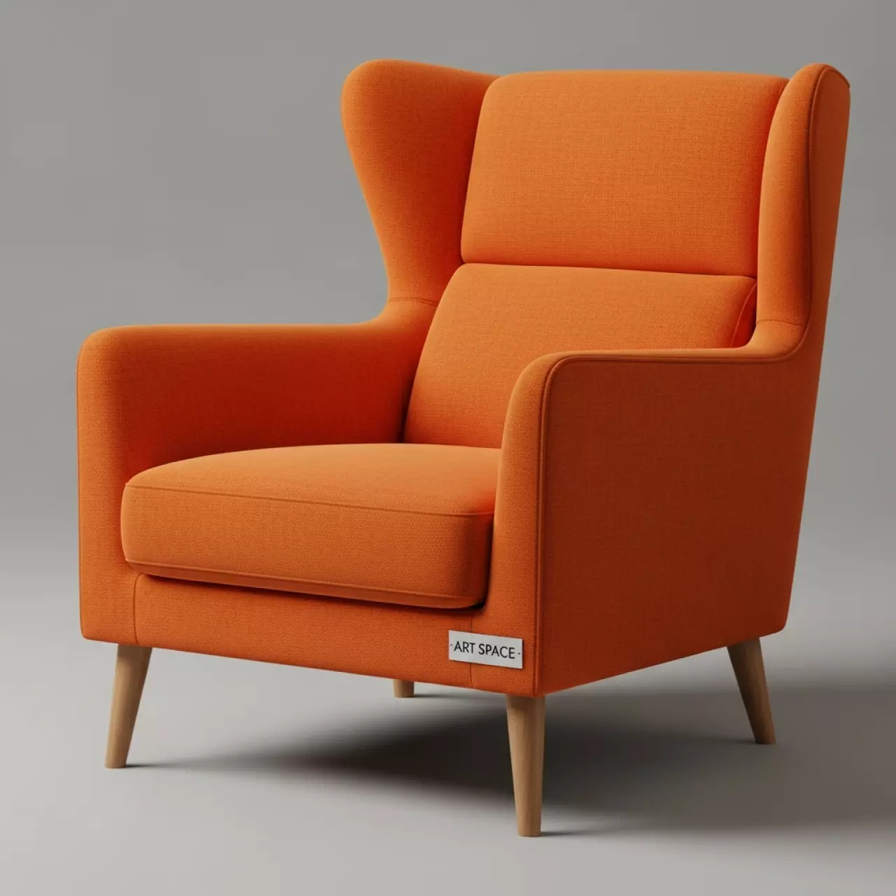 Аренда Кресло Andrian orange в Omega Sirius — ART SPACE