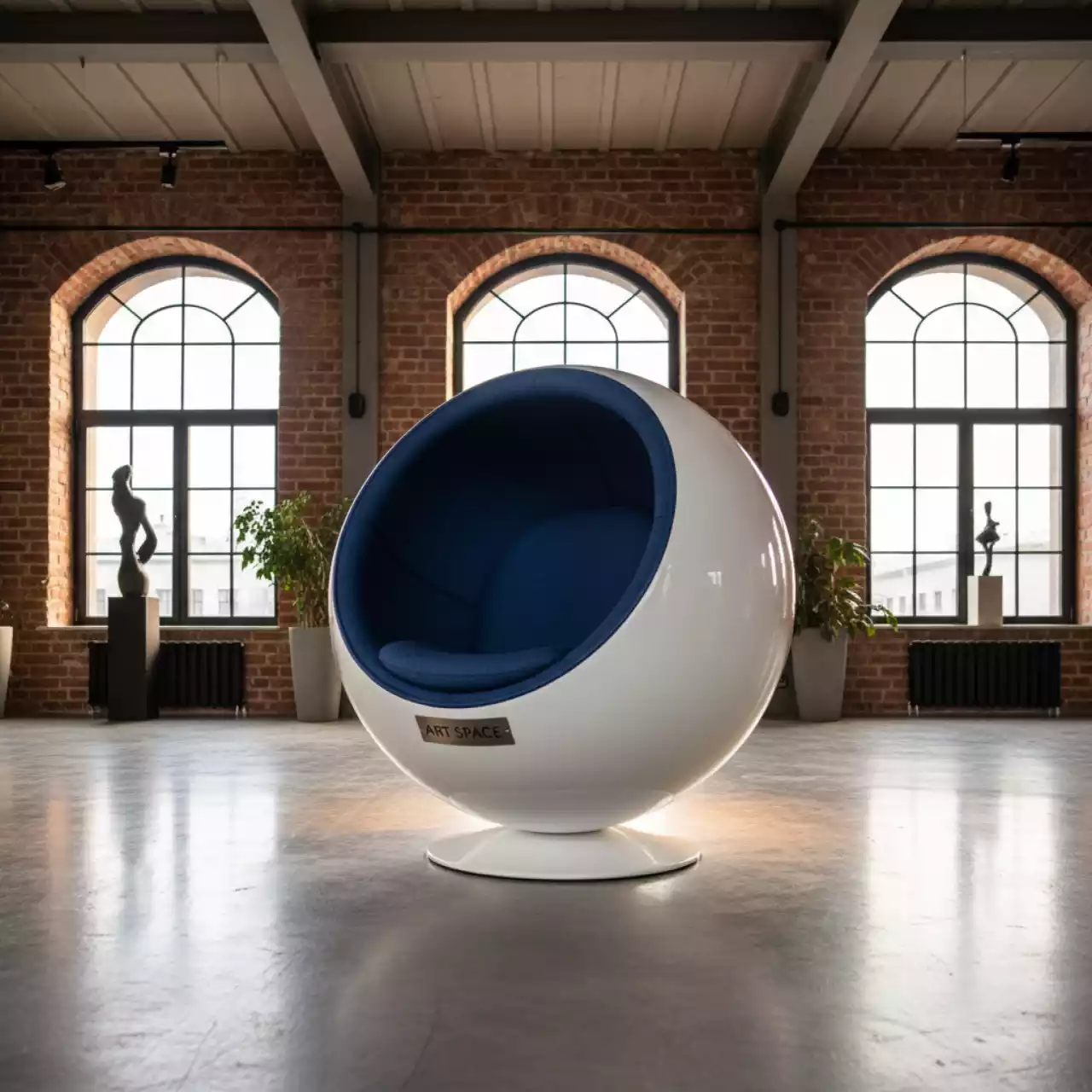 Аренда Кресло Ball в Boutique Hotel PORTUM 1905 — ART SPACE