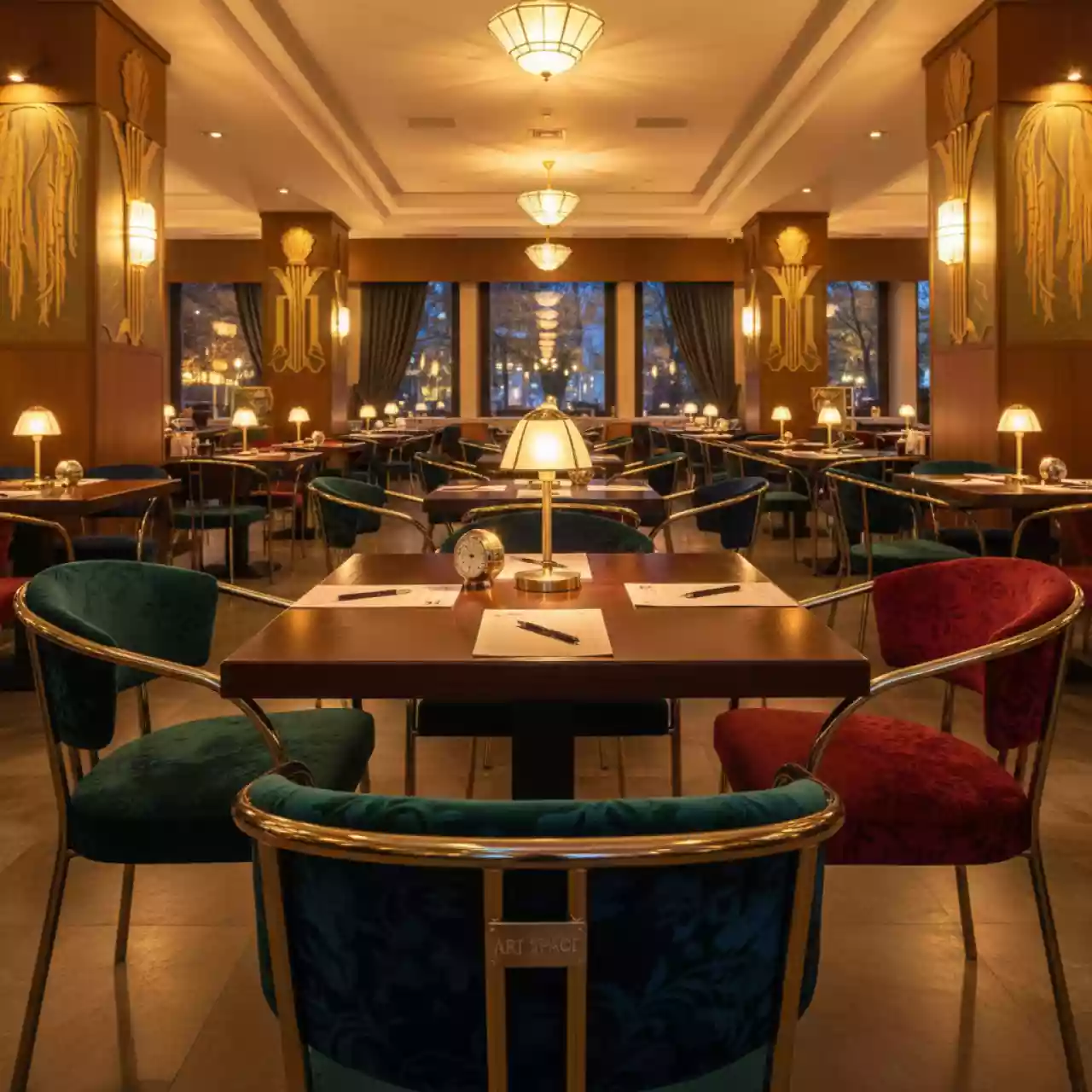 Аренда Кресло Betibu SL P с обивкой в ресторане «Плакучая Ива» — ART SPACE