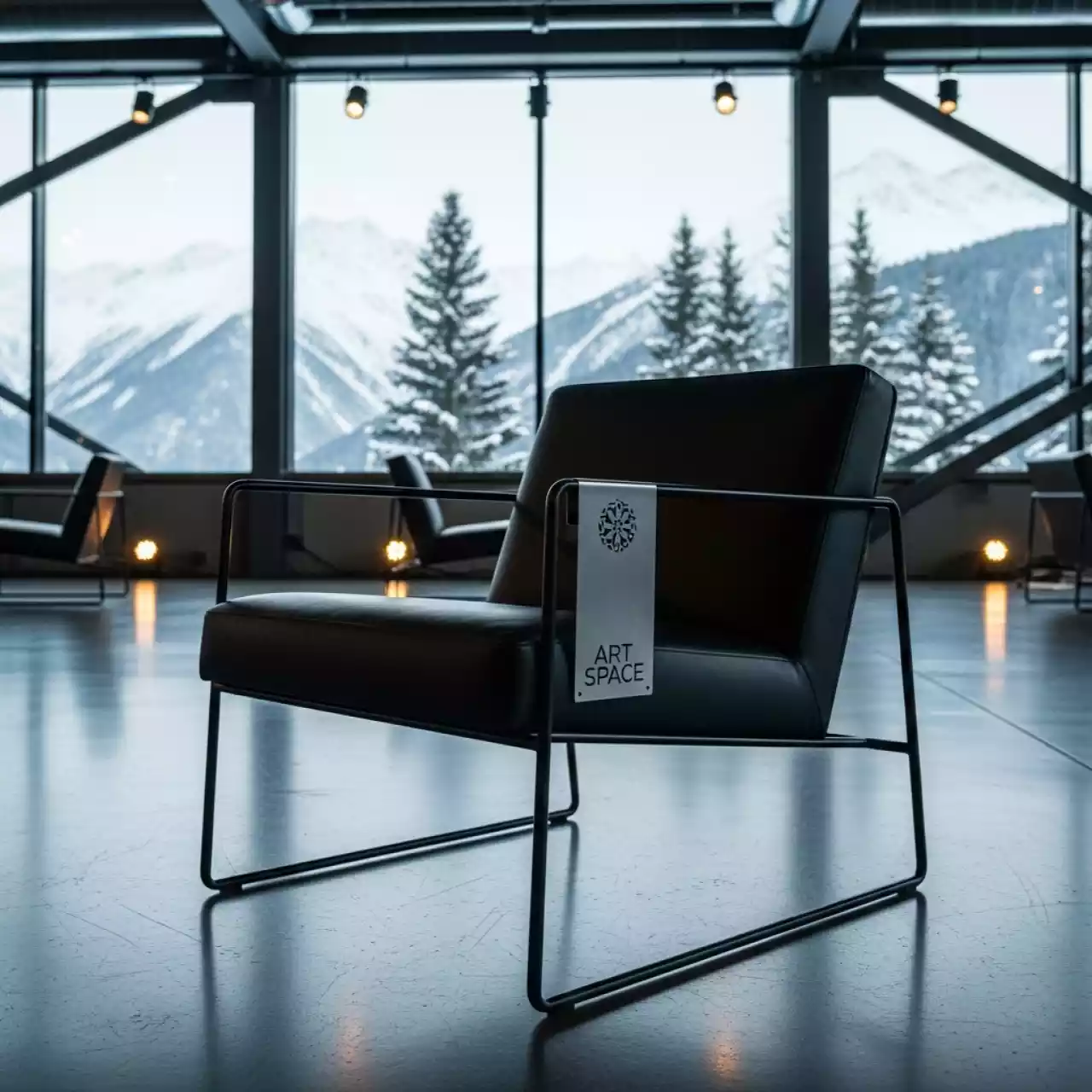 Аренда Кресло Black modern Aurora на курорте «Газпром» (Альпика) — ART SPACE